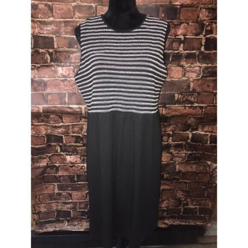 NWT‎ J Jill Striped Dress (L)